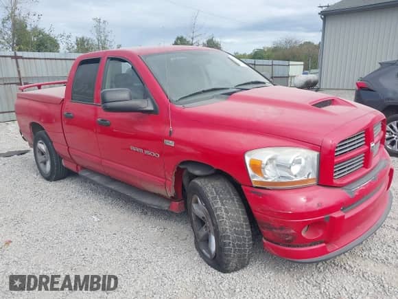 2006 Dodge 1500 SLT with VIN 1D7HU18226S529732, listed as a IAAI auction lot 43381054 with 127,255 mi miles and . Bid and sale history available at DreamBid. Image 1.