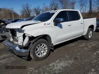 2024 Chevrolet Silverado 1500 LT with VIN 1GCUDDE83RZ159308, listed as a Copart auction lot 62983515 with Not provided miles and Salvage title. Bid and sale history available at DreamBid. Image 1.