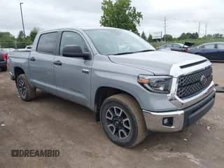 2021 Toyota Tundra SR5 with VIN 5TFDY5F18MX037950, listed as a IAAI auction lot 43029193 with 52,984 mi miles and . Bid and sale history available at DreamBid. Image 1.