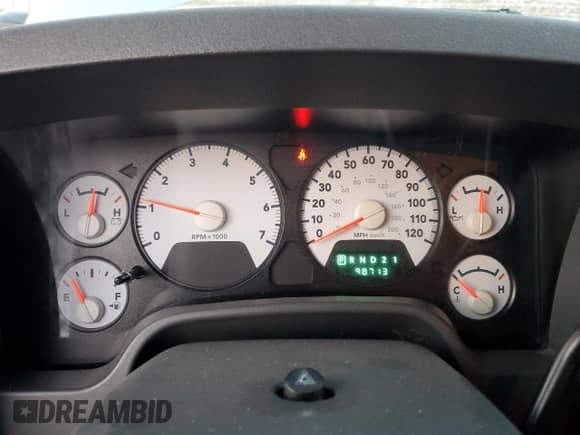 2007 Dodge 1500 ST z VIN 1D7HU18P77J614603, wystawiony jako Copart lot #84555064 z przebiegiem 98 713 mil mil oraz Szkoda całkowita • Salvage title. Historia ofert i sprzedaży dostępna na DreamBid. Obrazek 9.