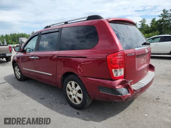 2007 Hyundai Entourage GLS с VIN KNDMC233376023693, выставлен на аукционе Copart как лот 66547195 с пробегом 100 495 миль миль и Списание • Salvage title. История ставок и продаж доступна на DreamBid. Изображение 2.