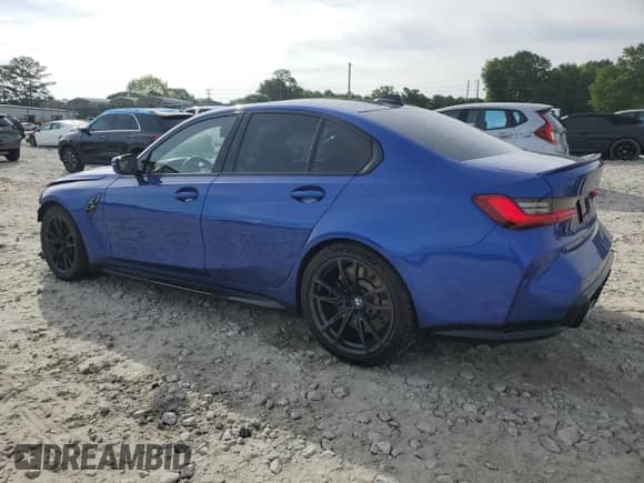2021 BMW M3 с VIN WBS53AY07MFL43939, выставлен на аукционе Copart как лот 56585695 с пробегом 55 003 миль миль и Списание • Salvage title. История ставок и продаж доступна на DreamBid. Изображение 2.