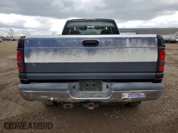1999 Dodge 2500 with VIN 1B7KF23W1XJ622730, listed as a Copart auction lot 53917355 with 202,303 mi miles and Clean title. Bid and sale history available at DreamBid. Image 6.