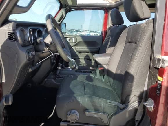 2021 Jeep Wrangler Sport с VIN 1C4GJXAG6MW801003, выставлен на аукционе Copart как лот 48587235 с пробегом 31 551 миль миль и Списание • Salvage title. История ставок и продаж доступна на DreamBid. Изображение 7.