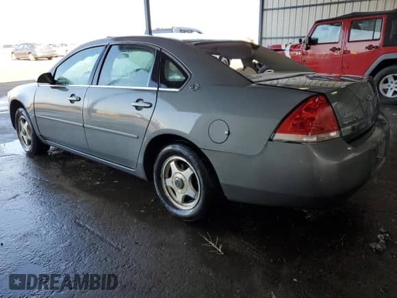 2007 Chevrolet Impala LT с VIN 2G1WT58KX79206231, выставлен на аукционе Copart как лот 83780805 с пробегом 160 954 миль миль и Списание • Salvage title. История ставок и продаж доступна на DreamBid. Изображение 2.