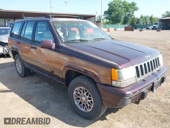 1993 Jeep Grand Cherokee with VIN 1J4GZ88Y2PC508339, listed as a IAAI auction lot 42522256 with 134,077 mi miles and . Bid and sale history available at DreamBid. Image 1.