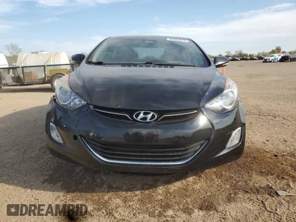 2013 Hyundai Elantra Limited with VIN 5NPDH4AE7DH421041, listed as a Copart auction lot 84983675 with 166,926 mi miles and Salvage title. Bid and sale history available at DreamBid. Image 5.