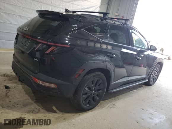 2024 Hyundai Tucson XRT with VIN KM8JFCDE4RU294501, listed as a Copart auction lot 52787955 with 10,897 mi miles and Salvage title. Bid and sale history available at DreamBid. Image 3.