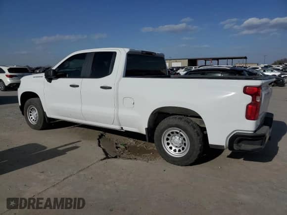 2020 Chevrolet Silverado 1500 Work Truck with VIN 1GCRWAEFXLZ192648, listed as a Copart auction lot 49243185 with 137,287 mi miles and Clean title. Bid and sale history available at DreamBid. Image 2.