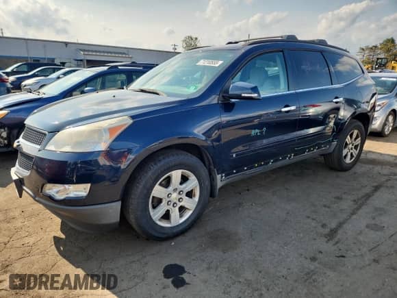 2010 Chevrolet Traverse 1LT z VIN 1GNLVFED9AS149016, wystawiony jako Copart lot #71210555 z przebiegiem 158 270 mil mil oraz Szkoda całkowita • Salvage title. Historia ofert i sprzedaży dostępna na DreamBid. Obrazek 1.