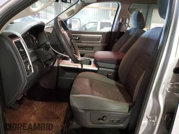 2016 Ram 1500 SLT with VIN 1C6RR7LM0GS161376, listed as a Copart auction lot 46335515 with 183,447 mi miles and Salvage title. Bid and sale history available at DreamBid. Image 7.