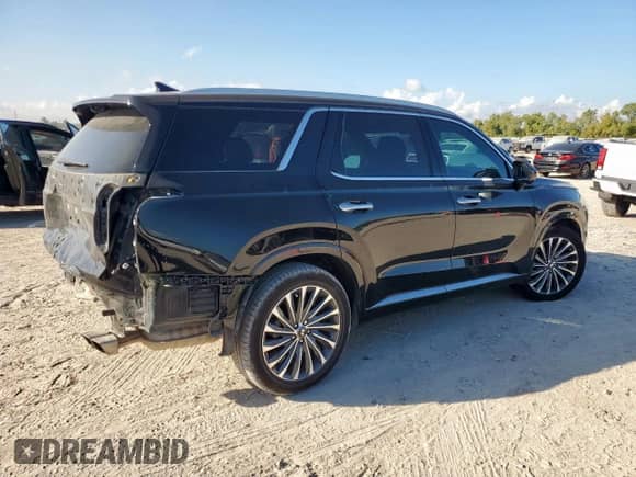 2023 Hyundai Palisade Calligraphy с VIN KM8R7DGE6PU501128, выставлен на аукционе Copart как лот 85691355 с пробегом 43 601 миль миль и Списание • Salvage title. История ставок и продаж доступна на DreamBid. Изображение 3.