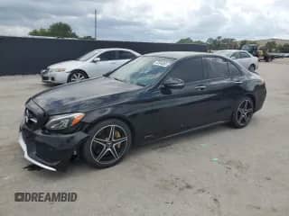 2018 Mercedes-Benz C 43 AMG с VIN 55SWF6EB4JU255127, выставлен на аукционе Copart как лот 63646885 с пробегом 88 597 миль миль и Чистый • Clean title. История ставок и продаж доступна на DreamBid. Изображение 1.