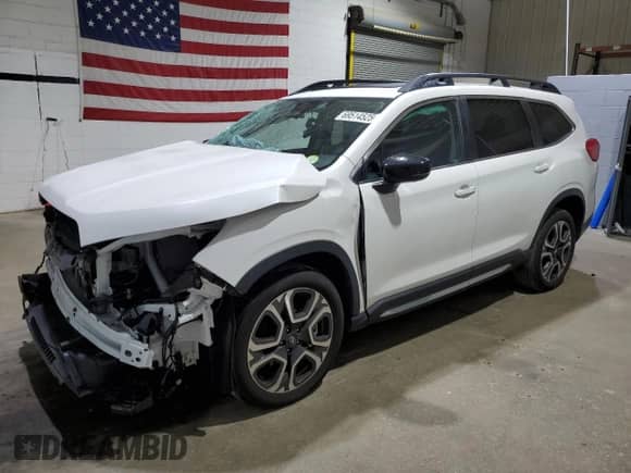2024 Subaru Ascent Limited с VIN 4S4WMAUD3R3408632, выставлен на аукционе Copart как лот 69514525 с пробегом 27 327 миль миль и Списание • Salvage title. История ставок и продаж доступна на DreamBid. Изображение 1.