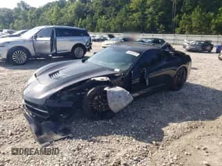 2016 Chevrolet Corvette 1LT with VIN 1G1YB2D77G5120495, listed as a Copart auction lot 65450595 with 51,951 mi miles and Salvage title. Bid and sale history available at DreamBid. Image 1.