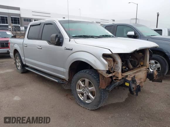 2018 Ford F-150 XL с VIN 1FTEW1CP6JKC08764, выставлен на аукционе IAAI как лот 43106030 с пробегом 142 709 миль миль и . История ставок и продаж доступна на DreamBid. Изображение 1.