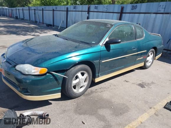 2000 Chevrolet Monte Carlo SS с VIN 2G1WX12KXY9193696, выставлен на аукционе IAAI как лот 42815003 с пробегом Не указан миль и . История ставок и продаж доступна на DreamBid. Изображение 2.