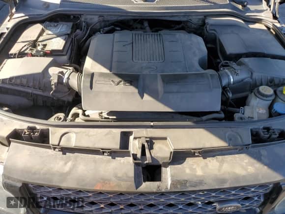 2012 Land Rover Range Rover Sport HSE with VIN SALSF2D44CA753411, listed as a Copart auction lot 58253215 with Not provided miles and Clean title. Bid and sale history available at DreamBid. Image 12.