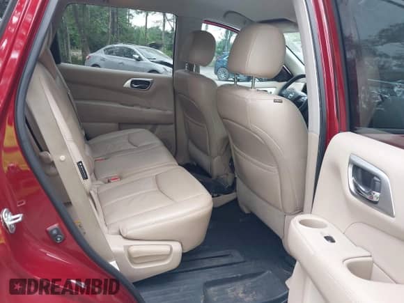 2018 Nissan Pathfinder S with VIN 5N1DR2MNXJC619242, listed as a IAAI auction lot 42436666 with 116,972 mi miles and . Bid and sale history available at DreamBid. Image 8.