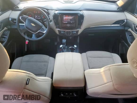 2023 Chevrolet Traverse LS с VIN 1GNERFKW7PJ330455, выставлен на аукционе Copart как лот 90587935 с пробегом 63 413 миль миль и Списание • Salvage title. История ставок и продаж доступна на DreamBid. Изображение 8.