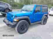 2022 Jeep Wrangler Sport S with VIN 1C4GJXAG0NW145642, listed as a IAAI auction lot 42112670 with 8,737 mi miles and . Bid and sale history available at DreamBid. Image 17.