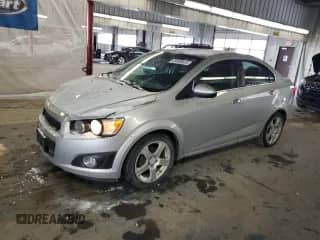 2013 Chevrolet Sonic LTZ with VIN 1G1JE5SH3D4123997, listed as a Copart auction lot 45868825 with 120,913 mi miles and Salvage title. Bid and sale history available at DreamBid. Image 1.
