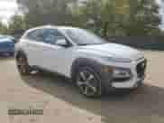 2020 Hyundai Kona Ultimate z VIN KM8K53A56LU490197, wystawiony jako Copart lot #85346695 z przebiegiem 41 280 mil mil oraz Szkoda całkowita • Salvage title. Historia ofert i sprzedaży dostępna na DreamBid. Obrazek 4.