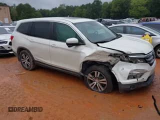 2017 Honda Pilot EX-L с VIN 5FNYF5H67HB011517, выставлен на аукционе IAAI как лот 42935807 с пробегом 193 191 миль миль и . История ставок и продаж доступна на DreamBid. Изображение 1.