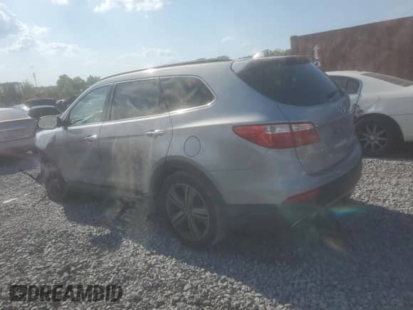 2014 Hyundai Santa Fe GLS z VIN KM8SRDHFXEU068249, wystawiony jako Copart lot #68739615 z przebiegiem Nie podano mil oraz Czysty tytuł • Clean title. Historia ofert i sprzedaży dostępna na DreamBid. Obrazek 2.