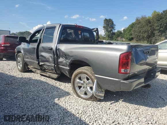 2005 Dodge 1500 SLT with VIN 1D7HA18D15S361557, listed as a Copart auction lot 81014185 with 127,083 mi miles and Clean title. Bid and sale history available at DreamBid. Image 2.
