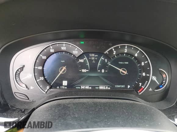 2018 BMW 5 Series 530i xDrive с VIN WBAJA7C58JWA74346, выставлен на аукционе Copart как лот 70560775 с пробегом 94 146 миль миль и Чистый • Clean title. История ставок и продаж доступна на DreamBid. Изображение 9.