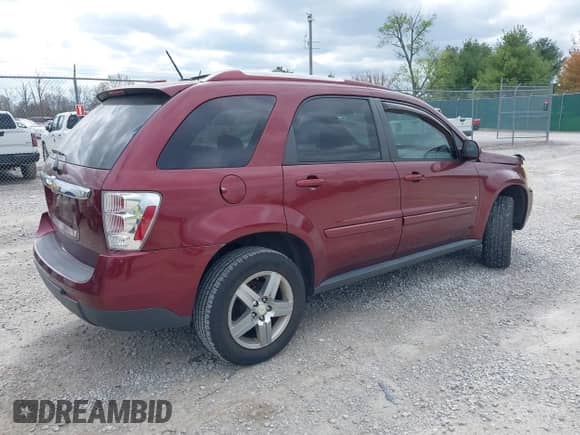 2009 Chevrolet Equinox 2LT with VIN 2CNDL53F296241905, listed as a IAAI auction lot 42000312 with 185,644 mi miles and . Bid and sale history available at DreamBid. Image 4.