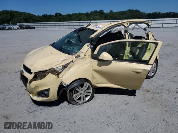 2014 Chevrolet Spark LT с VIN KL8CD6S96EC543416, выставлен на аукционе Copart как лот 70154155 с пробегом Не указан миль и Списание • Salvage title. История ставок и продаж доступна на DreamBid. Изображение 1.