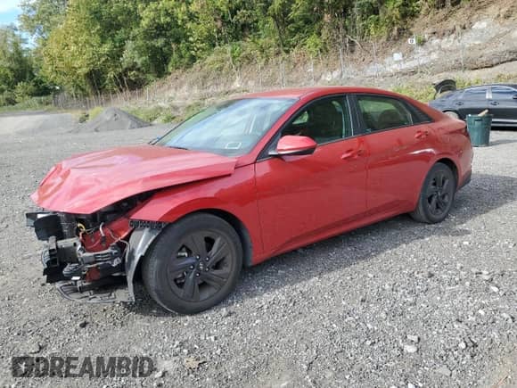 2021 Hyundai Elantra SEL с VIN 5NPLS4AG4MH004703, выставлен на аукционе Copart как лот 80936645 с пробегом 27 066 миль миль и Списание • Salvage title. История ставок и продаж доступна на DreamBid. Изображение 1.