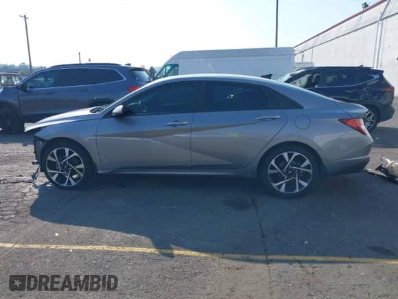 2023 Hyundai Elantra Blue with VIN KMHLM4AJ8PU044925, listed as a IAAI auction lot 43164954 with 141,748 mi miles and . Bid and sale history available at DreamBid. Image 15.