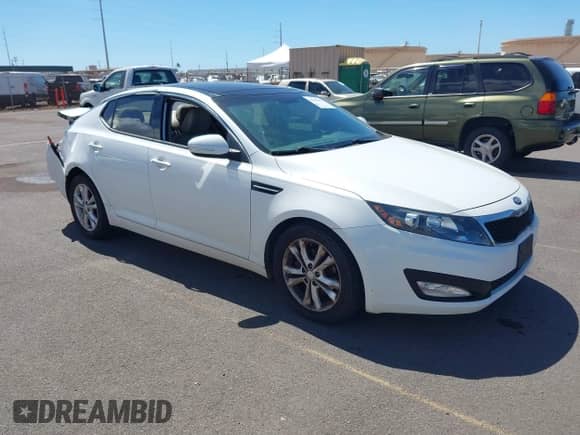 2013 KIA OPTIMA with VIN SXXGN4A75DG170636, listed as a IAAI auction lot 43096697 with 83,396 mi miles and . Bid and sale history available at DreamBid. Image 1.