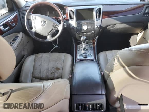 2011 Hyundai Equus Signature с VIN KMHGH4JF1BU029323, выставлен на аукционе Copart как лот 43668715 с пробегом 118 585 миль миль и Чистый • Clean title. История ставок и продаж доступна на DreamBid. Изображение 8.