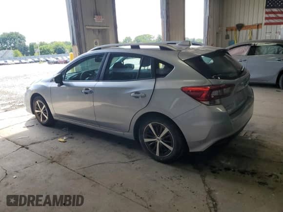 2020 Subaru Impreza Premium with VIN 4S3GTAD68L3724760, listed as a Copart auction lot 68588015 with 60,797 mi miles and Salvage title. Bid and sale history available at DreamBid. Image 2.