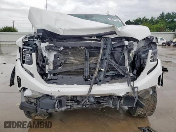 2022 GMC Sierra 1500 SLT with VIN 3GTUUDED7NG519851, listed as a Copart auction lot 60278625 with 50,610 mi miles and Salvage title. Bid and sale history available at DreamBid. Image 5.