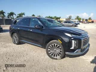 2024 Hyundai Palisade Calligraphy с VIN KM8R74GE5RU723579, выставлен на аукционе Copart как лот 67461754 с пробегом 2 256 миль миль и На запчасти • Non repairable. История ставок и продаж доступна на DreamBid. Изображение 4.