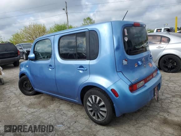 2012 Nissan Cube SL with VIN JN8AZ2KR3CT255802, listed as a Copart auction lot 55045345 with 105,855 mi miles and Non repairable. Bid and sale history available at DreamBid. Image 2.