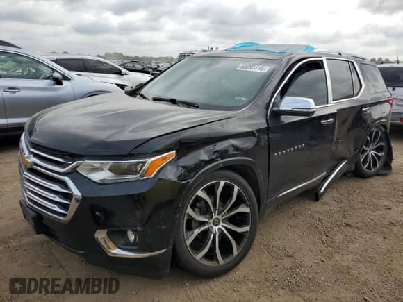 2018 Chevrolet Traverse High Country с VIN 1GNEVKKW3JJ200877, выставлен на аукционе Copart как лот 66095715 с пробегом 77 382 миль миль и Списание • Salvage title. История ставок и продаж доступна на DreamBid. Изображение 1.