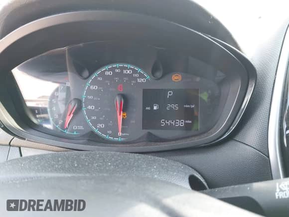 2016 Chevrolet Spark LS with VIN KL8CB6SA2GC565688, listed as a IAAI auction lot 42397545 with 54,438 mi miles and . Bid and sale history available at DreamBid. Image 7.