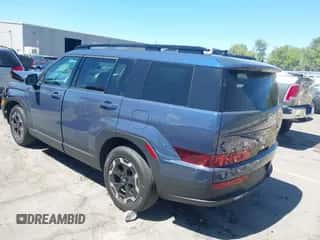 2025 Hyundai Santa Fe SEL with VIN 5NMP2DGL5SH104146, listed as a IAAI auction lot 42951502 with 8,258 mi miles and . Bid and sale history available at DreamBid. Image 3.