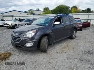 2016 Chevrolet Equinox LTZ z VIN 2GNFLGE35G6230929, wystawiony jako Copart lot #70911095 z przebiegiem 106 293 mil mil oraz Szkoda całkowita • Salvage title. Historia ofert i sprzedaży dostępna na DreamBid. Obrazek 1.