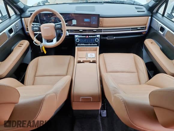 2025 Hyundai Santa Fe Limited с VIN 5NMP34G12SH042412, выставлен на аукционе Copart как лот 60135335 с пробегом 1 590 миль миль и Чистый • Clean title. История ставок и продаж доступна на DreamBid. Изображение 8.