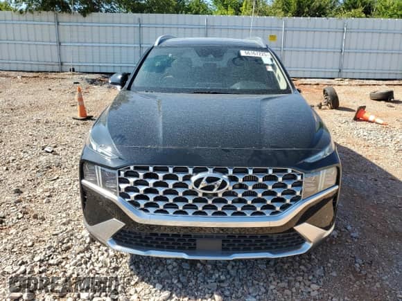 2021 Hyundai Santa Fe Limited with VIN 5NMS44AL7MH318829, listed as a Copart auction lot 66167225 with 58,344 mi miles and Salvage title. Bid and sale history available at DreamBid. Image 5.