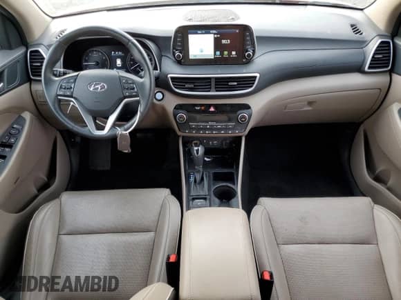 2021 Hyundai Tucson Sport with VIN KM8J33AL1MU386525, listed as a Copart auction lot 84548244 with 32,978 mi miles and Salvage title. Bid and sale history available at DreamBid. Image 8.