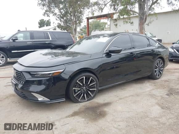 2023 Honda Accord Touring with VIN 1HGCY2F81PA046201, listed as a IAAI auction lot 42283747 with 34,912 mi miles and . Bid and sale history available at DreamBid. Image 2.