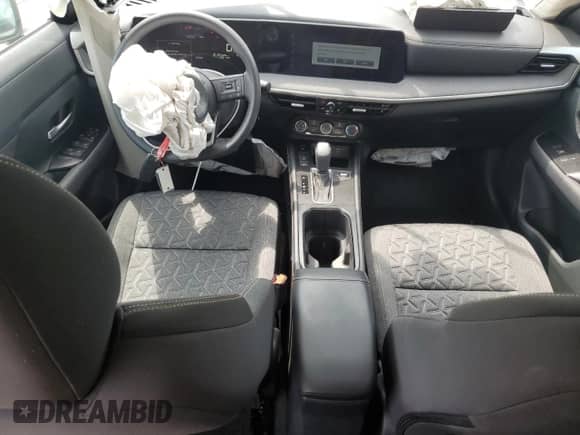 2025 Nissan Kicks SV with VIN 3N8AP6CB7SL325688, listed as a Copart auction lot 66565935 with 4,361 mi miles and Salvage title. Bid and sale history available at DreamBid. Image 8.